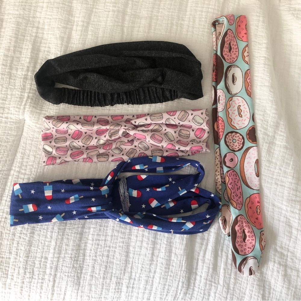 Fun Patterned Cloth Headband Bundle